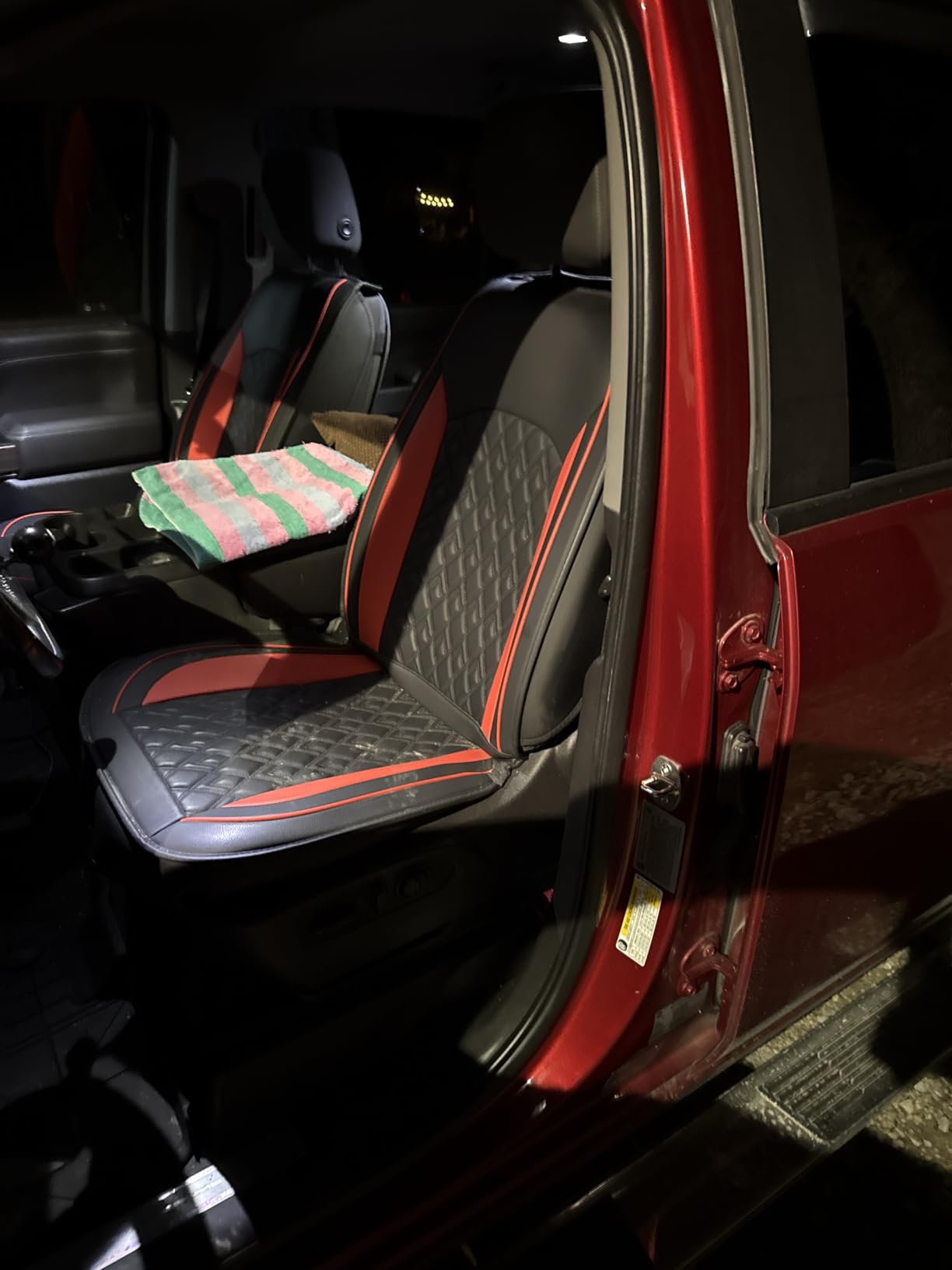 JOJOBAY Chevy Silverado Seat Covers,Leather Seat Covers for GMC Sierra,Custom Fit 2007-2026 1500 2500HD 3500HD Crew Double Extended Regular Cab,LT LZT RST Trail Boss(Full Set,Black) customer photo 1