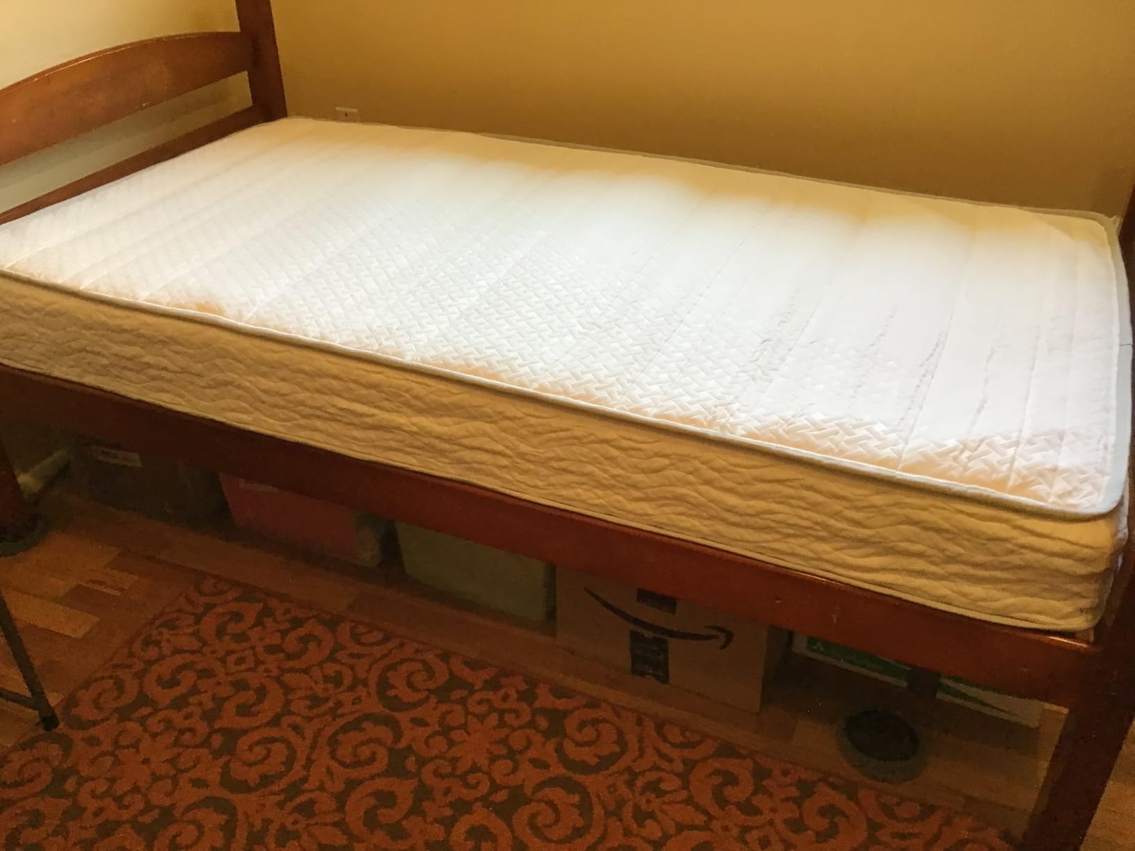 Zinus 8 Inch Short Queen Foam and Spring RV Mattress, Medium Feel customer photo 1