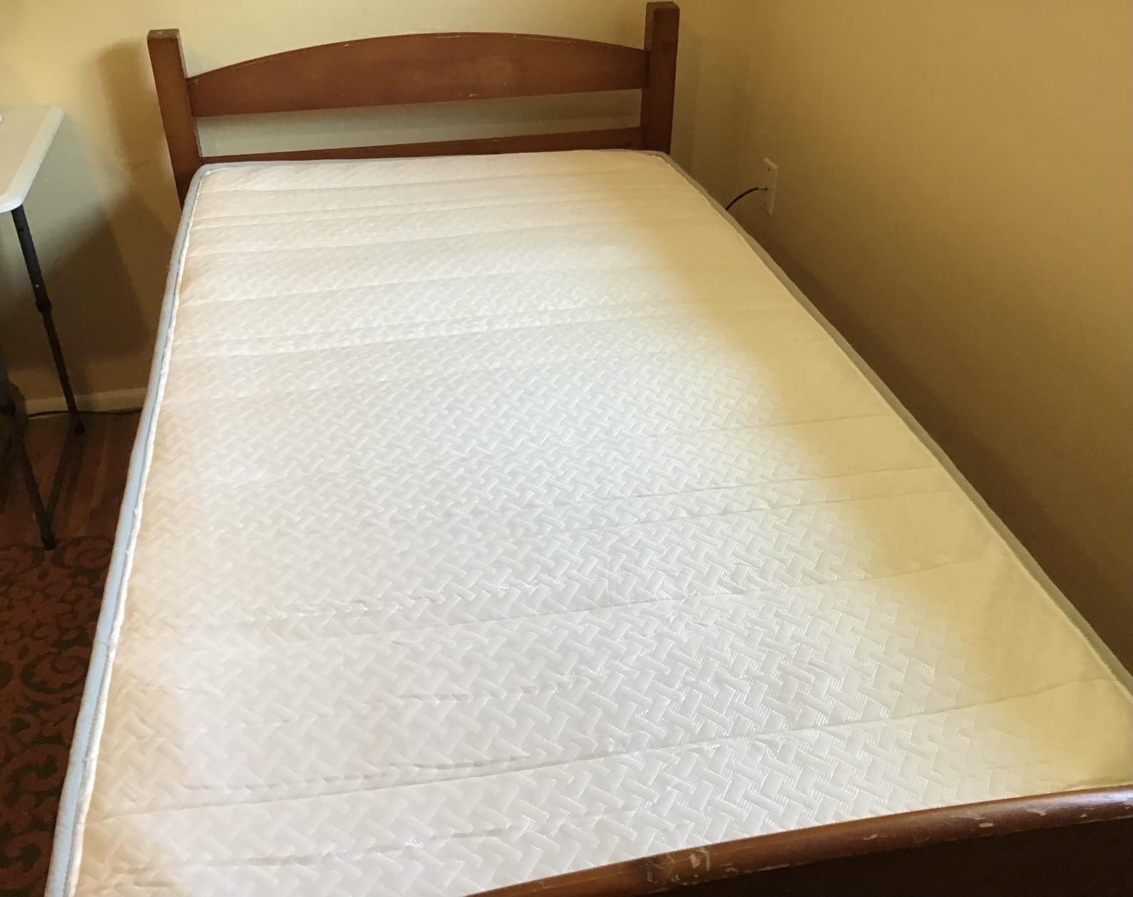 Zinus 8 Inch Short Queen Foam and Spring RV Mattress, Medium Feel customer photo 2