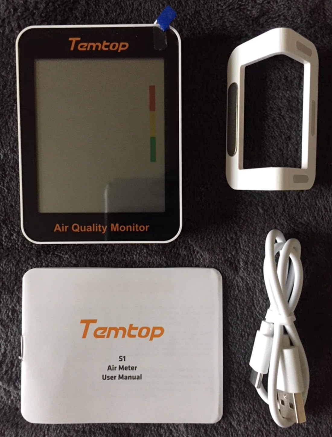 Temtop S1 PM2.5 Air Quality Monitor & Indoor Thermometer customer photo 2