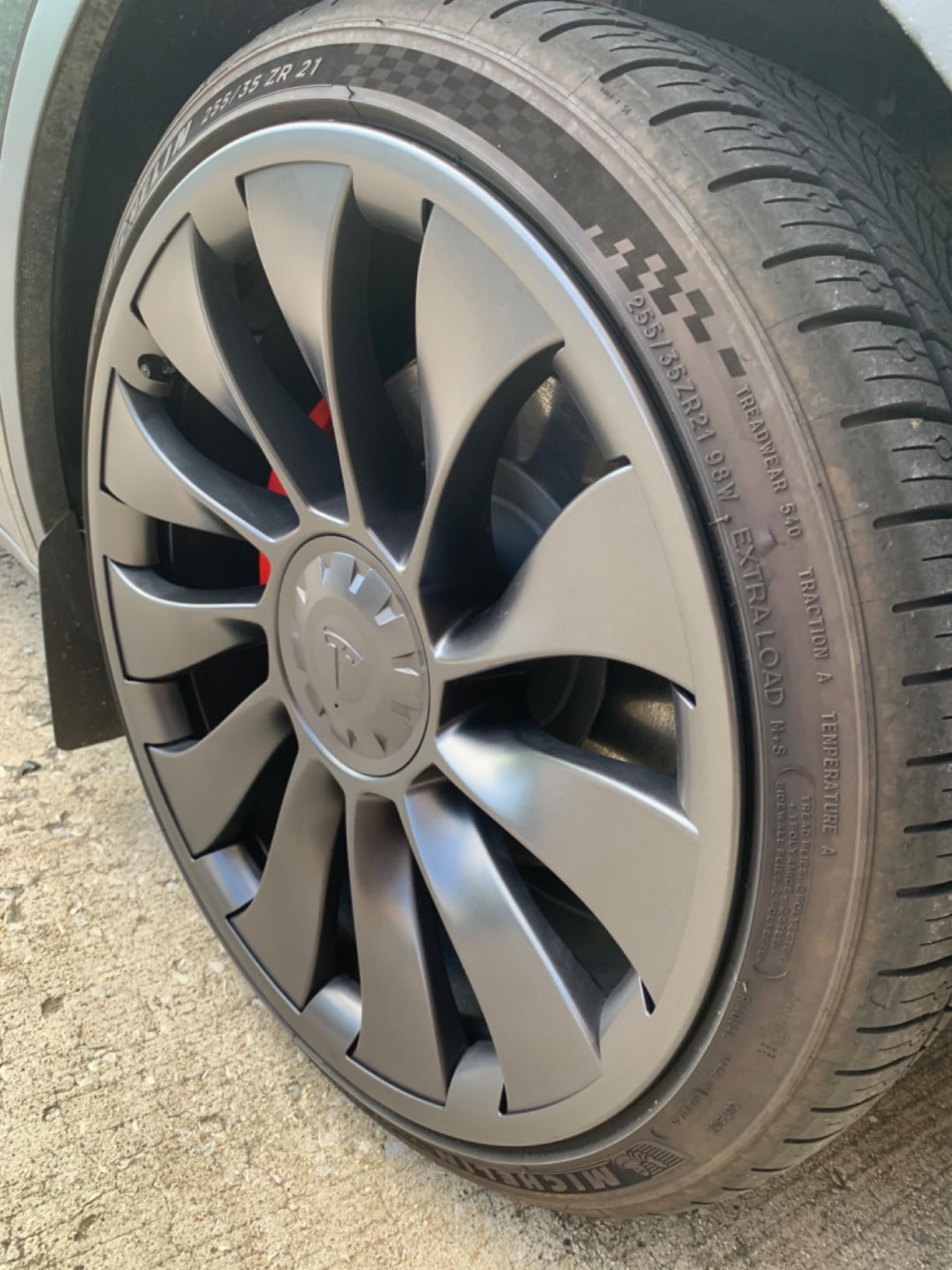 VION 20-Inch Wheel Covers for Tesla Model Y 2024–2020, 4-Pack customer photo 2