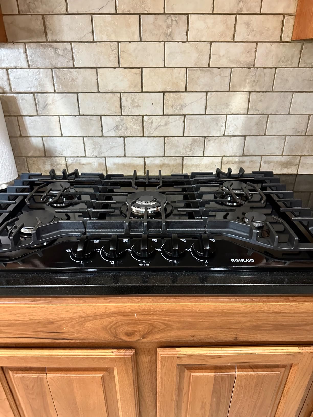 GASLAND 36 Inch Gas Cooktop 5 Italy Sabaf Burner, PRO GH2365EF customer photo 1