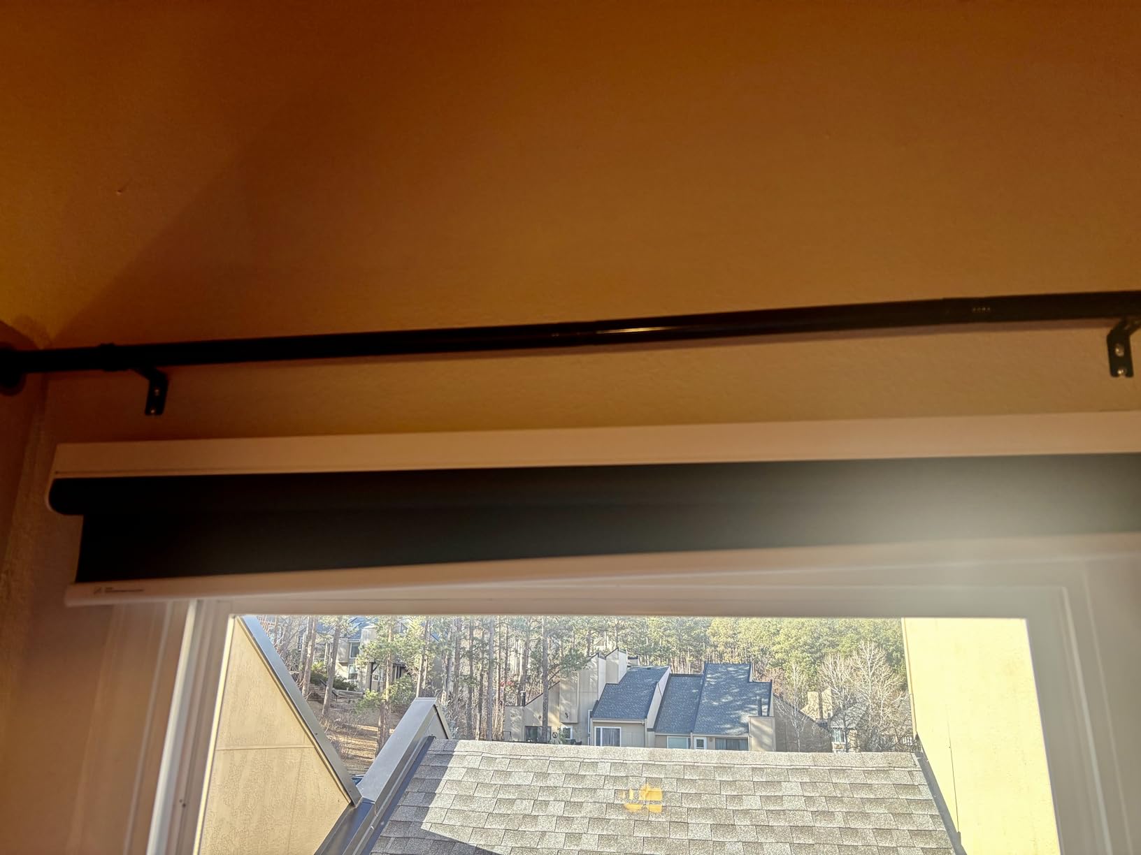 Motorized Blinds with Remote Roller Shades White, 50 x 72 customer photo 2