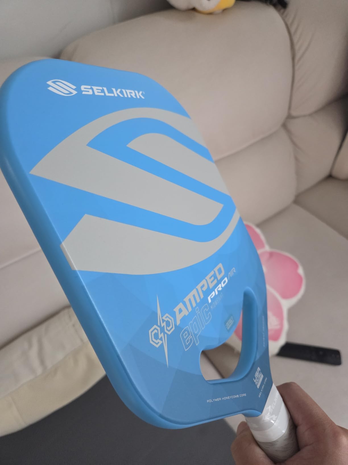 Selkirk Sport Amped Pickleball Paddles | Fiberglass | Polypropylene X5 Core customer photo 1