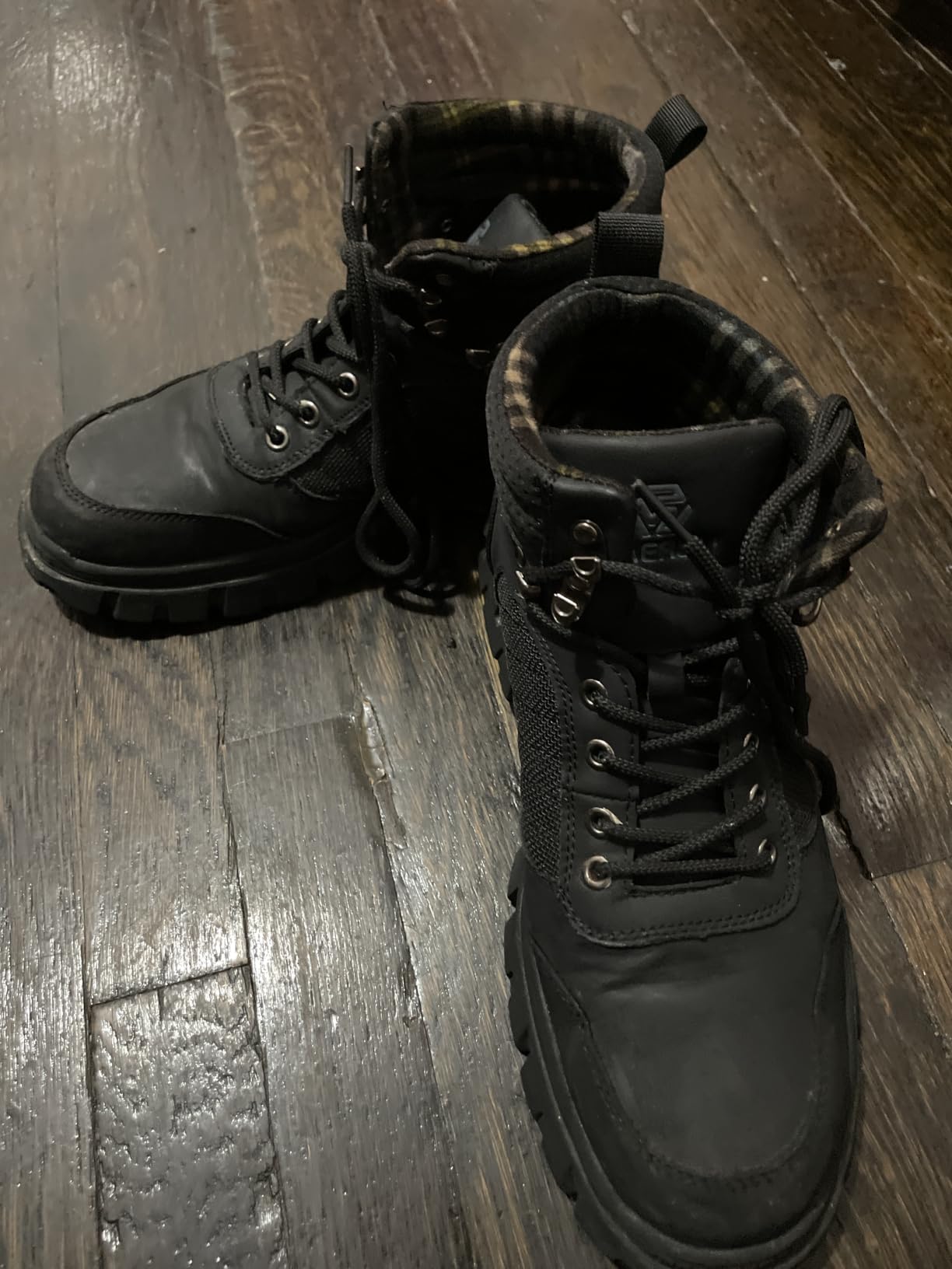 KELODON Waterproof Steel Toe Boots For Men-6 Inch Comfortable Mens Safety Work Boots Indestructible Steel Toe Shoes Lightweight Non Slip Puncture Resistant Industrial Construction Boot customer photo 2