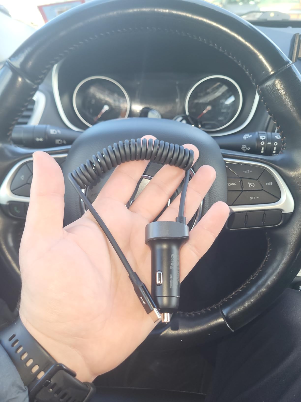 LISEN 90W for iPhone 17 16 15 Pro Max Car Charger USB C Fast Charge customer photo 2