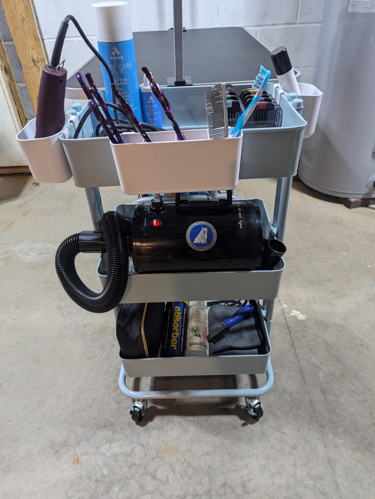 Dog Dryer,High Velocity Professional Dog Grooming Dryer customer photo 1
