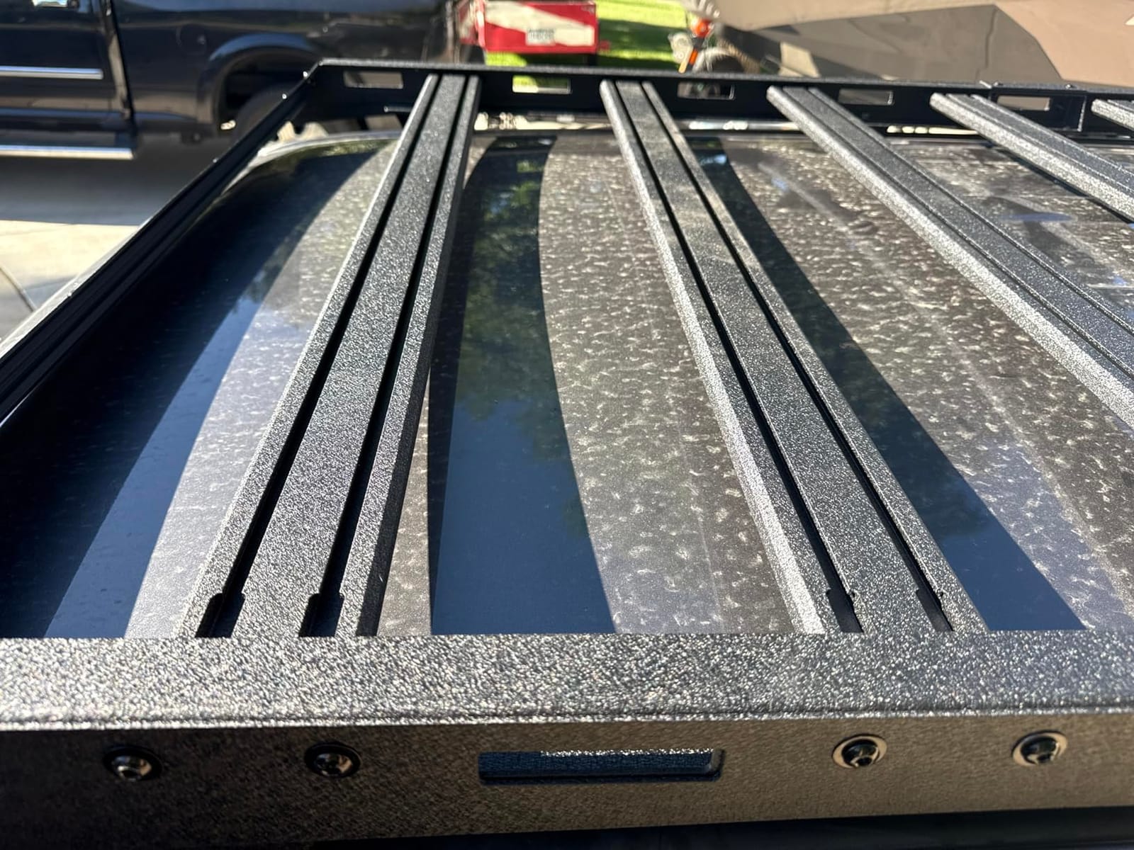 Hooke Road 4Runner Full-Length Roof Rack Aluminum Cross Bars Cargo Basket Carrier Rails for 2010-2024 Toyota 4Runner 5th Gen, Overland Roof Top Storage Rack customer photo 1