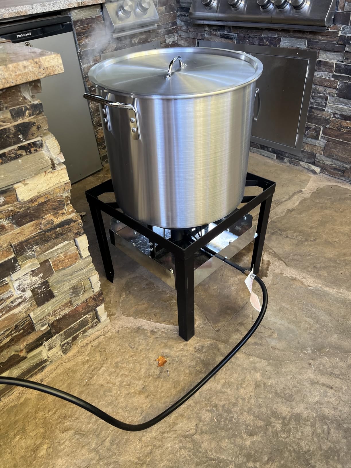 30QT & 10QT Outdoor Fryer | Turkey Fryer | Seafood Boil Pot customer photo 2