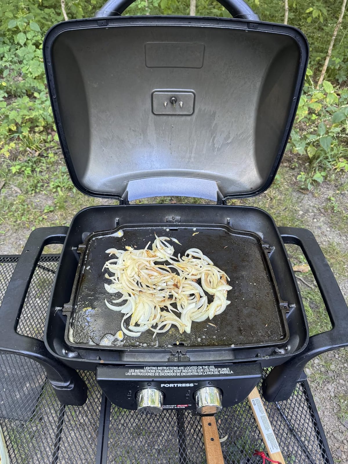Nexgrill Tabletop 2 Burner Gas Grill & Griddle Combo, 2-in-1 with Handles customer photo 1