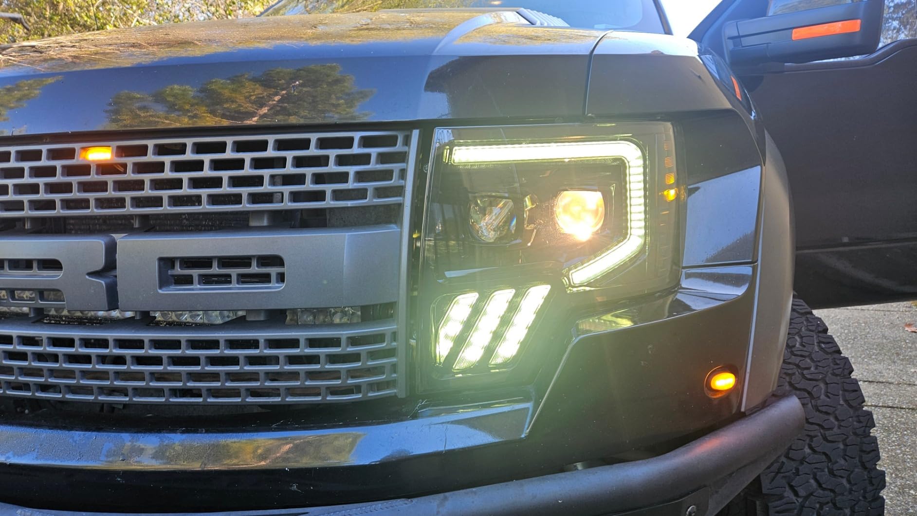 AlphaRex 09-14 Ford F150 PRO-Series LED Projector Headlights Alpha-Black customer photo 1