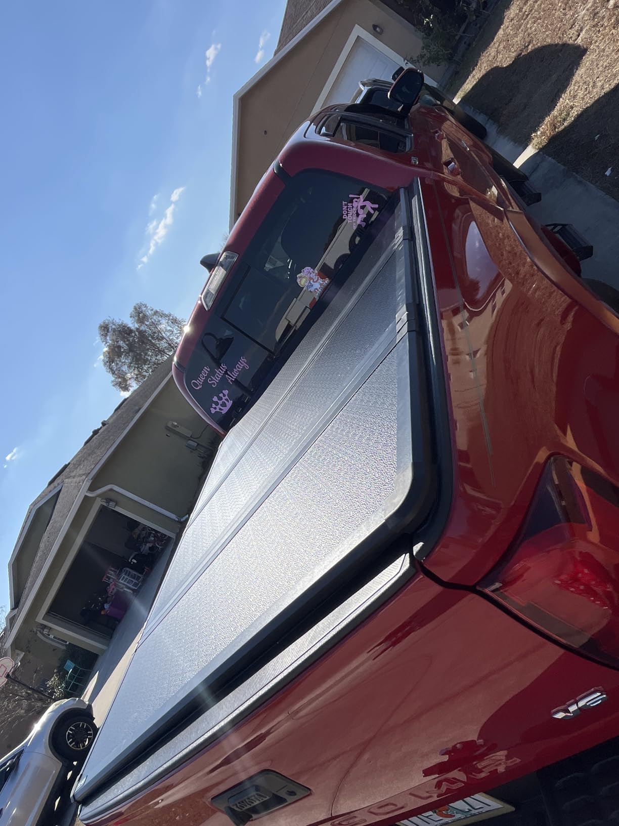 AUTOSAVER88 FRP Hard Tri-Fold Tonneau Cover for 2024-2026 Toyota Tacoma 5ft customer photo 1