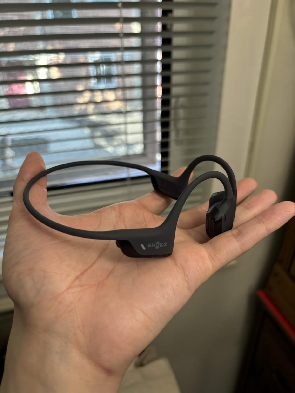 SHOKZ OpenRun Pro 2 Bone Conduction Bluetooth Sport Headphones, Black customer photo 2