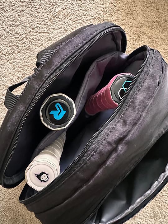 Arcoyard Tennis Bag Holds 2 Rackets, Professional Tennis Bags for Women, Tennis Backpack with Ventilated Shoe Compartment customer photo 2