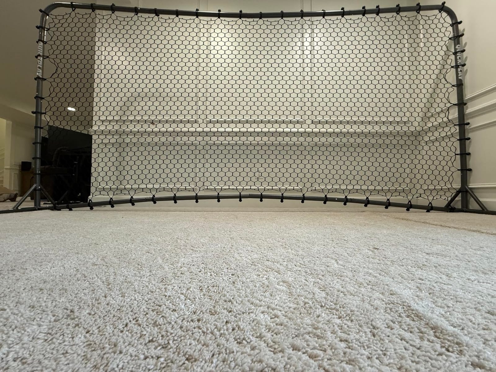 QUICKPLAY GS Barrier Net Rebounder Wall 12x6 - Double-Sided Steel customer photo 1