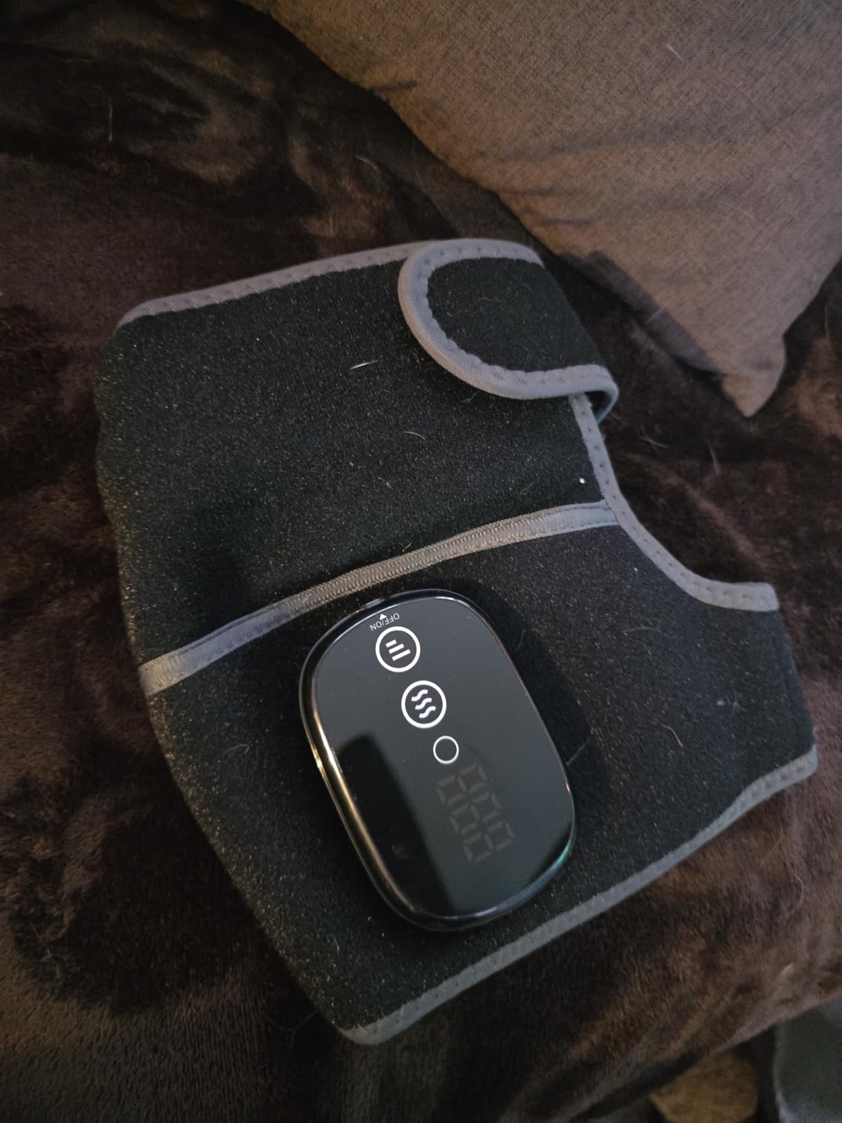 HOMRELEXA Cordless Heated Knee Massager, 3-in-1 Knee Heating Pad, Black 1PC customer photo 1
