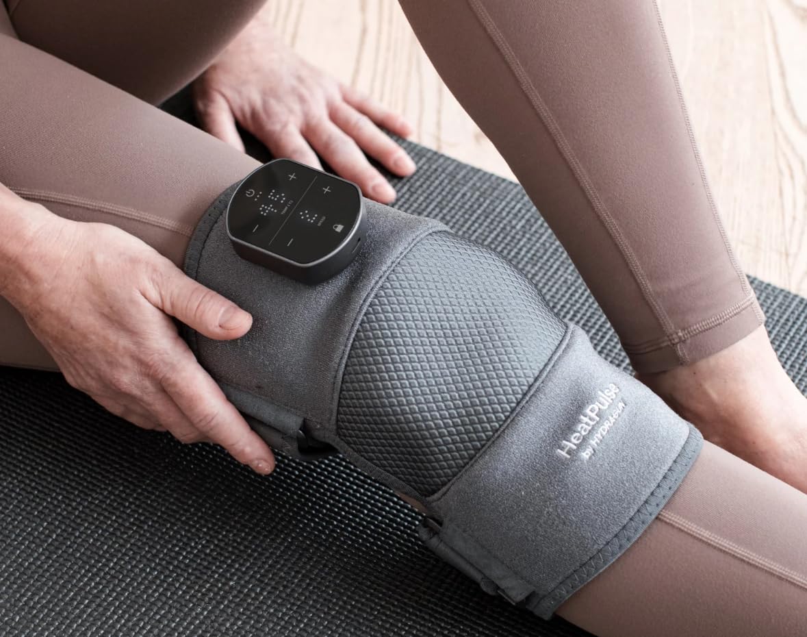 HOMRELEXA Cordless Heated Knee Massager, 3-in-1 Knee Heating Pad, Black 1PC customer photo 2