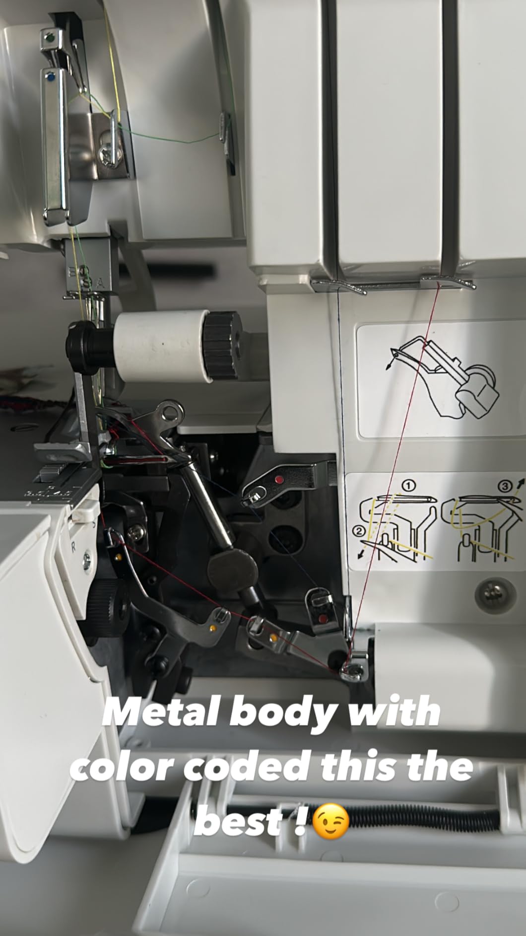 FEIYUE FY505 Serger Overlock Machine, 2/3/4 Thread Capability customer photo 2