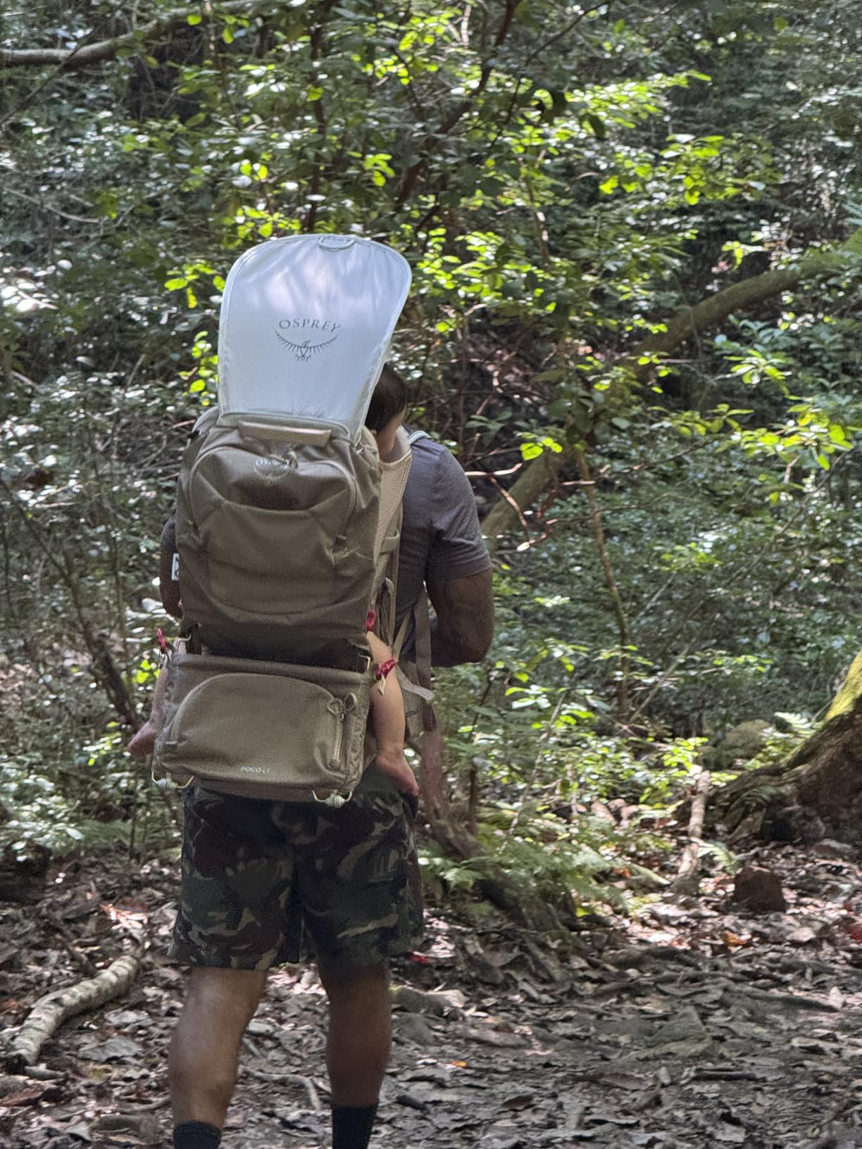 Osprey Poco LT Lightweight Child Carrier Backpack - Compact, Travel-Ready Kid Carrier with Sunshade and Adjustable Fit - Lightweight, Comfortable Hiking Carrier for Toddlers customer photo 1