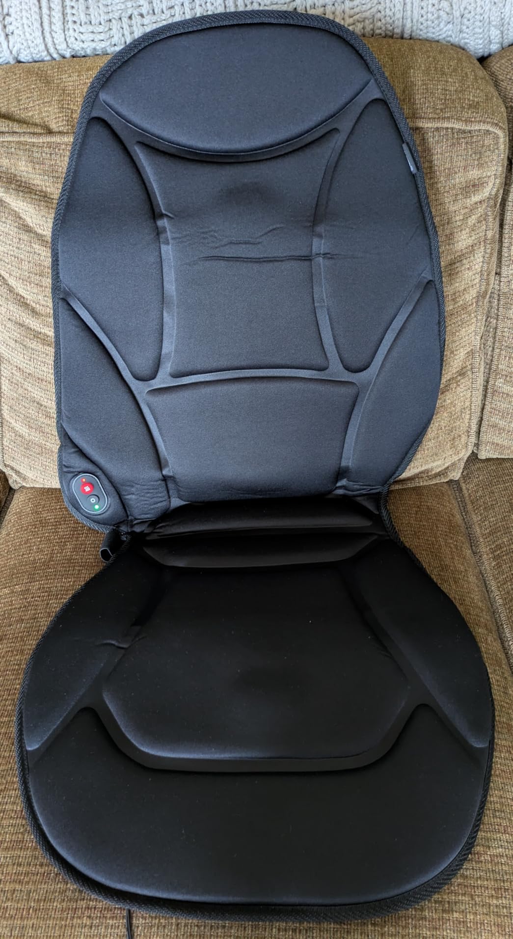 COMFIER Back Massager with Heat, Vibration Massage Chair Pad with 8 Motors customer photo 2