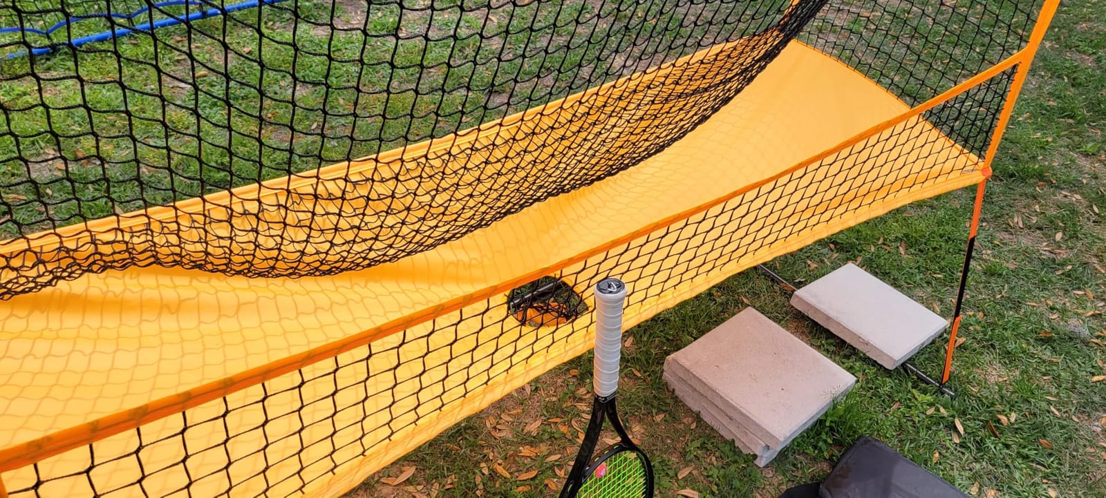 MR Tennis Ball Return Net 7’x6’ Freestanding Multi-Sport Training Net customer photo 2