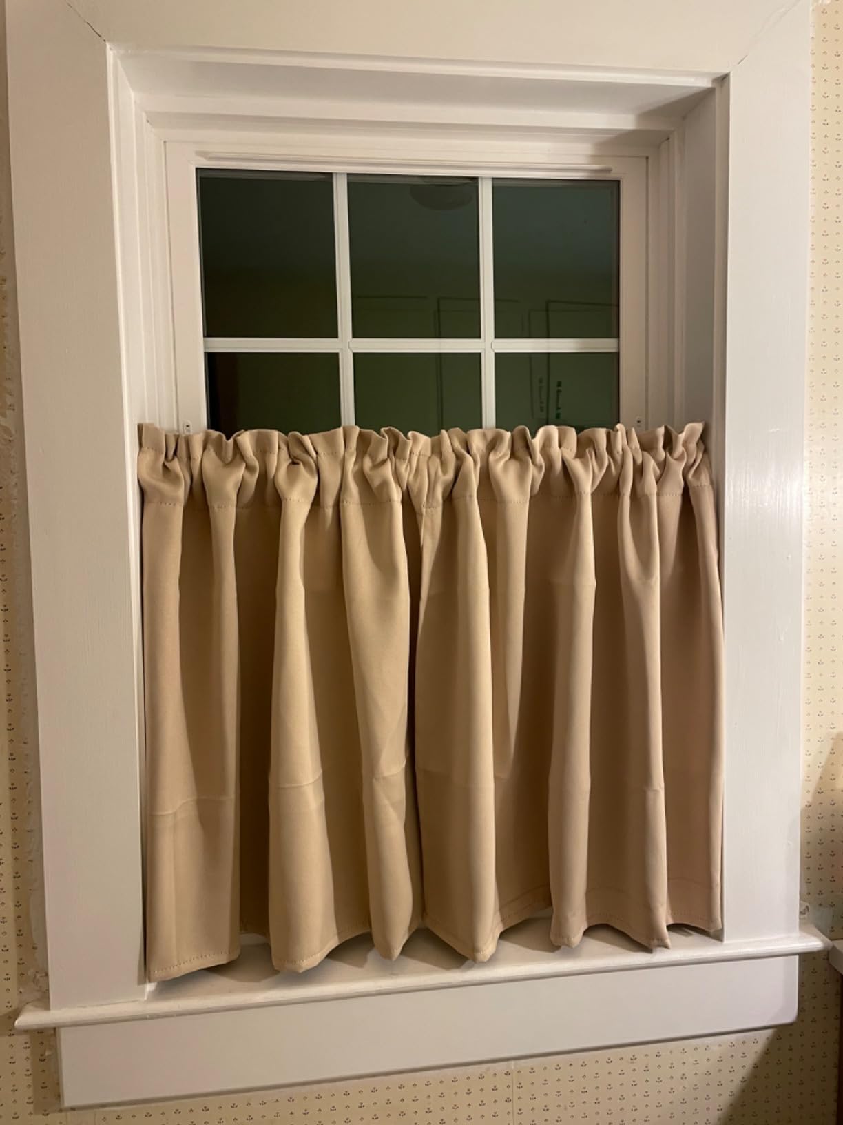 KOUFALL RV Curtains Blackout Privacy Insulation RV Window Shade Blinds 36 Inches Long for Motorhome Inside Camper Windows,24x36 Inch Length,Dark Grey customer photo 1