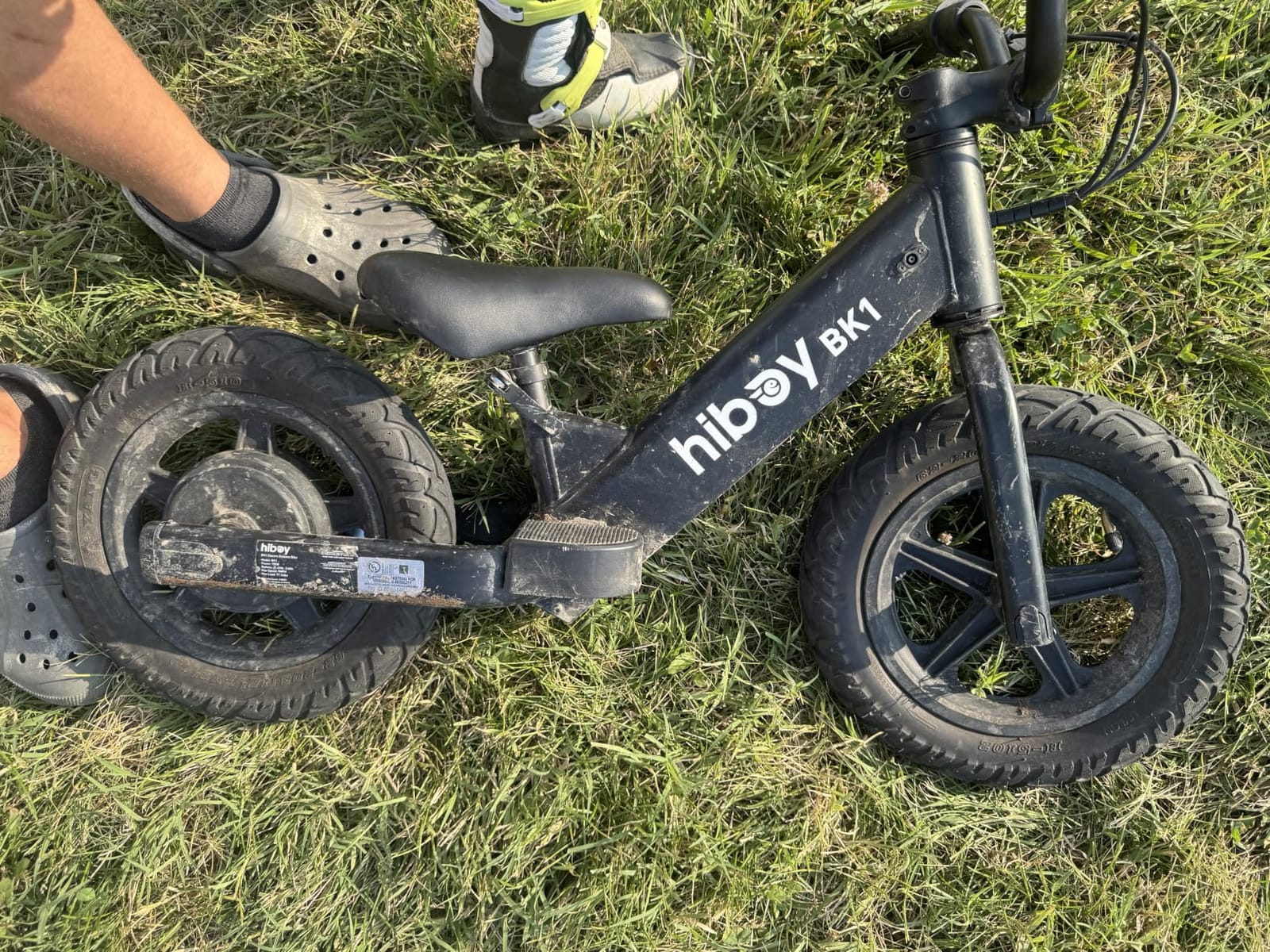 Hiboy BK1 Kids Electric Balance Bike, Ages 3-5, 12-Inch Tires, UL 2272 customer photo 1