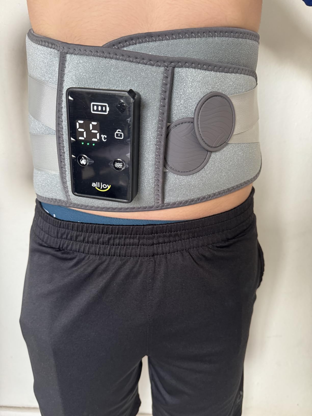 ALLJOY Cordless Heating Pad for Back 67
