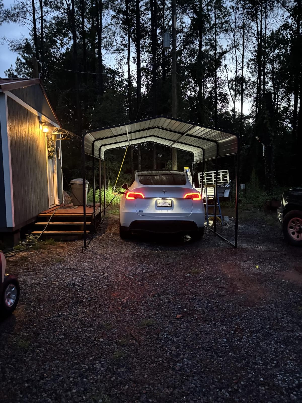 NUGRIART Metal Carport 10 x 15 FT with Heavy Duty Frame & Galvanized Steel Roof, Metal Car Garage, Sturdy Canopy Shelter for Car, Truck, Pickup, SUV, Tractor, and Boat customer photo 1