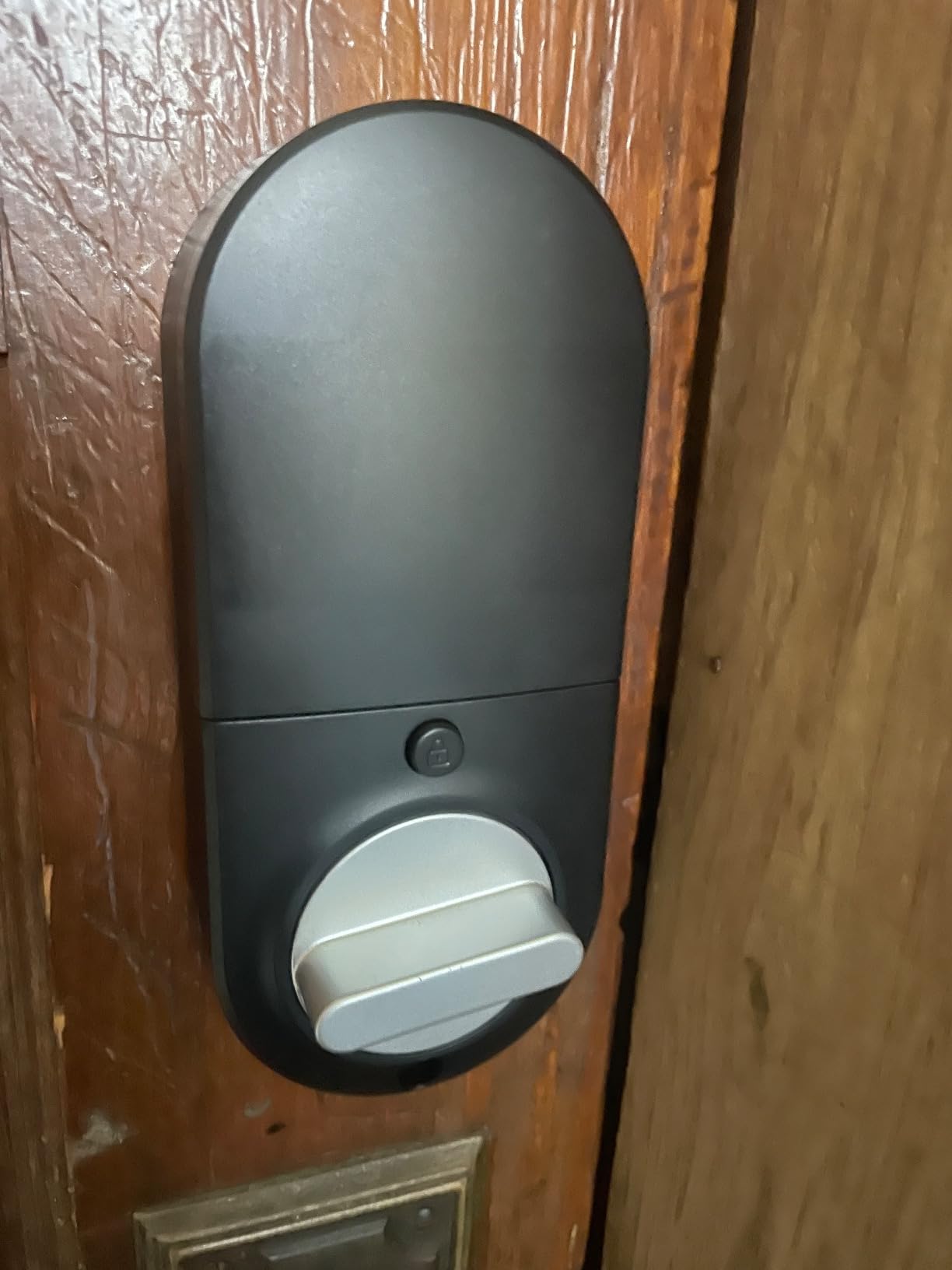 Fingerprint Smart Deadbolt with Keypad – Keyless Entry Lock for Home, Apartment, Office, Airbnb, Rental, Kids & Seniors, App & Code Access, Auto-Lock, Easy DIY Install, Compatible with Alexa & Google customer photo 1