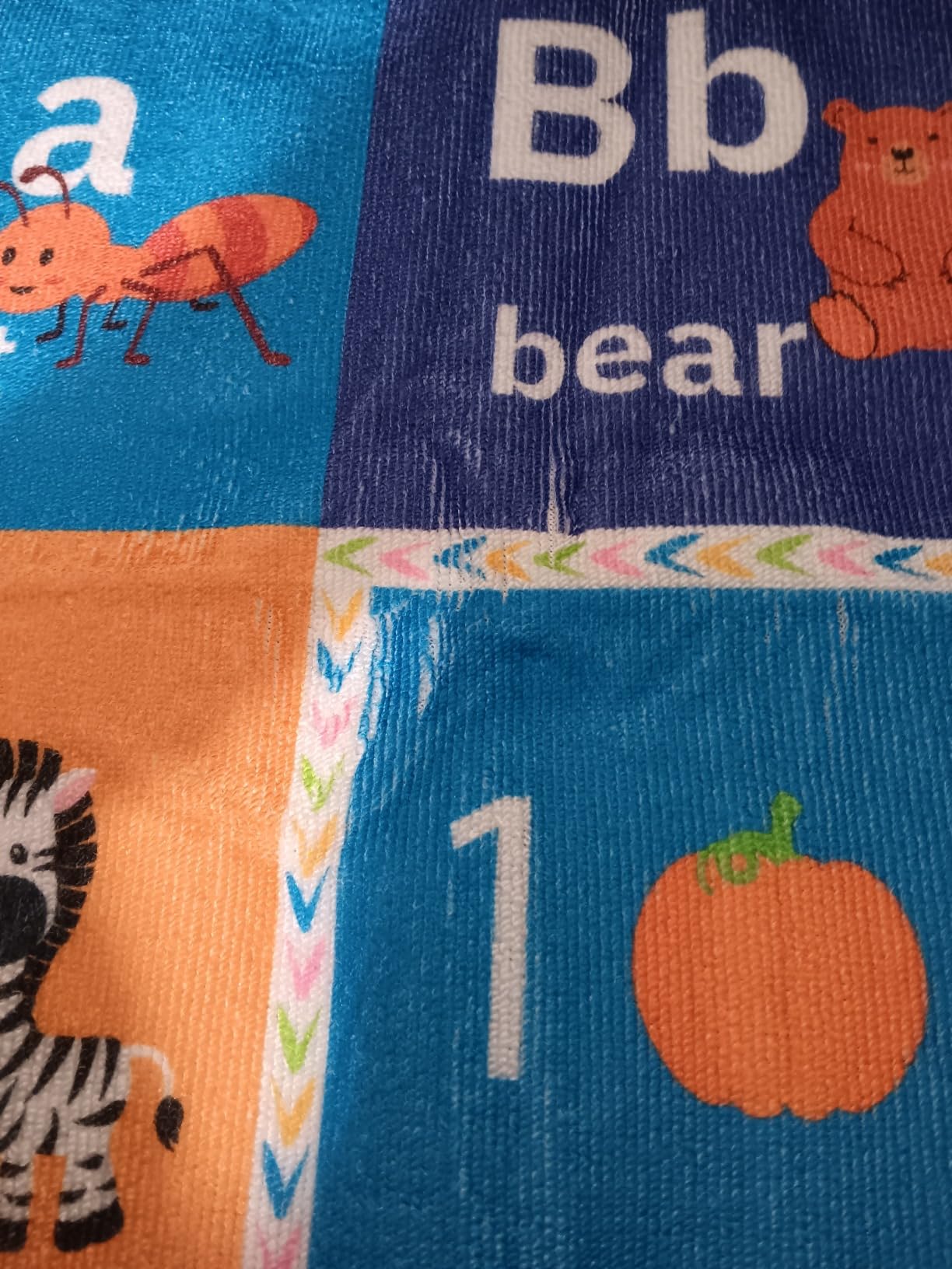 Macgace ABC Kids Rug for Classroom, 3x5 Colorful Washable Play Area Rugs customer photo 2