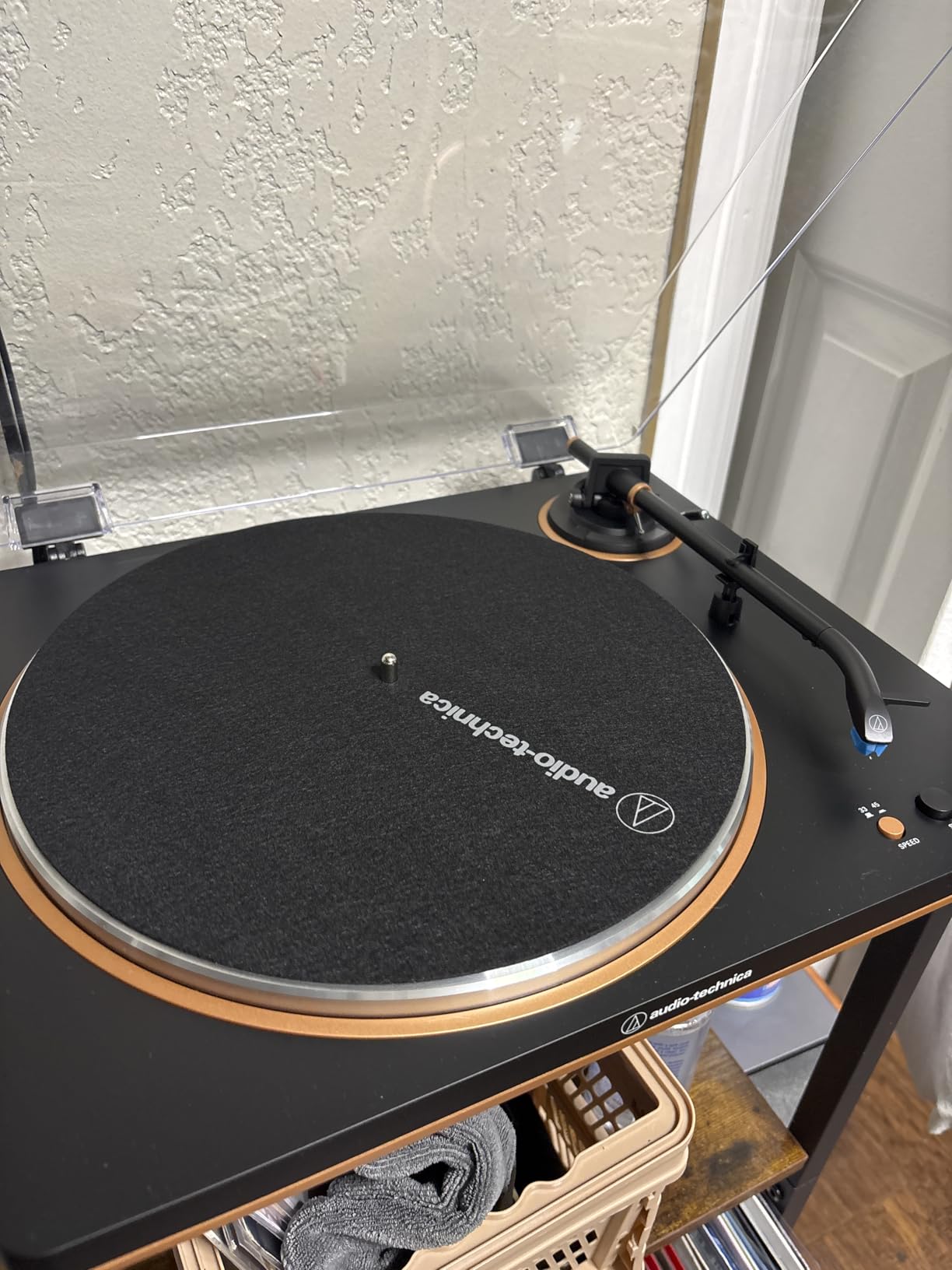 Audio-Technica AT-LP70X Automatic Turntable (Black/Bronze) customer photo 2