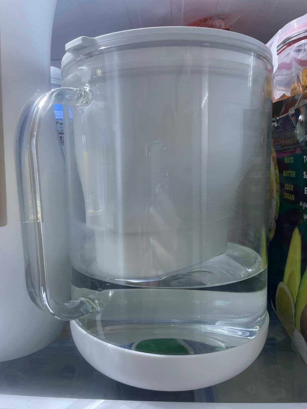 Waterdrop PT-72W Glass Water Filter Pitcher, 7-Cup, Eco-Friendly, White customer photo 1