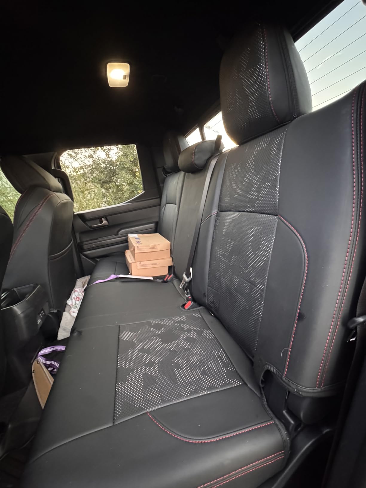 Leather Seat Covers Custom Fit for Tacoma Gen 4th (2024-2026) Double Cab customer photo 1