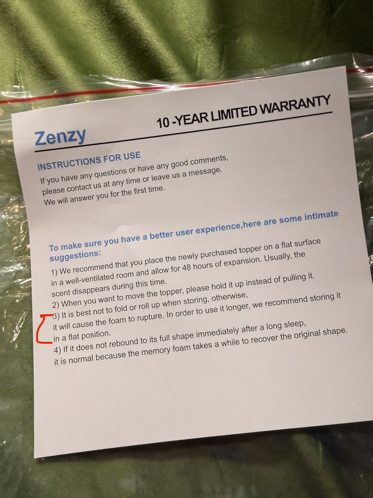 Zenzy Upgraded 2-Piece Split Memory Foam Mattress for Tesla Model Y, 4