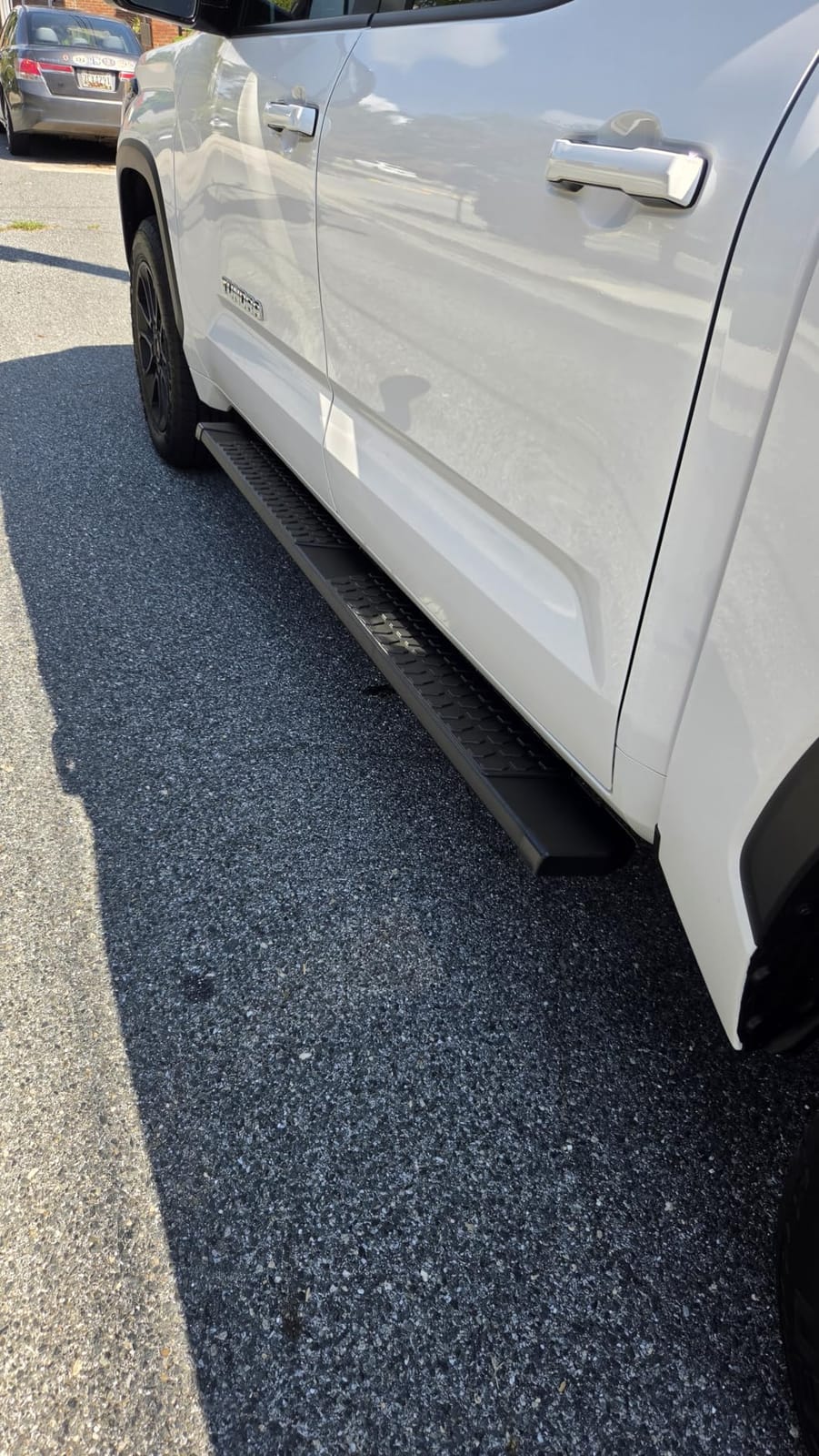6 Inches Running Boards Side Steps Compatible with 2019-2026 Dodge Ram 1500 New Body Style Crew Cab (Not Fit 2019-2024 1500 Classic), Black Textured Aluminum Nerf Bars customer photo 2