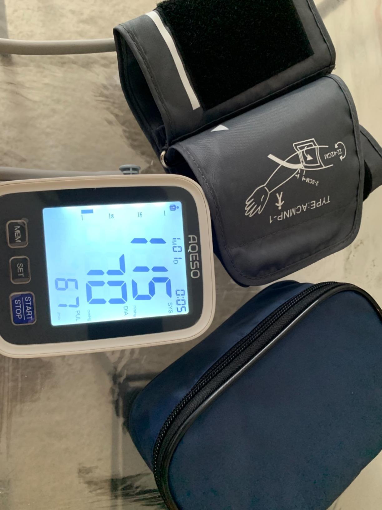Blood Pressure Machine Upper Arm, 3 Size Cuffs, Small 7