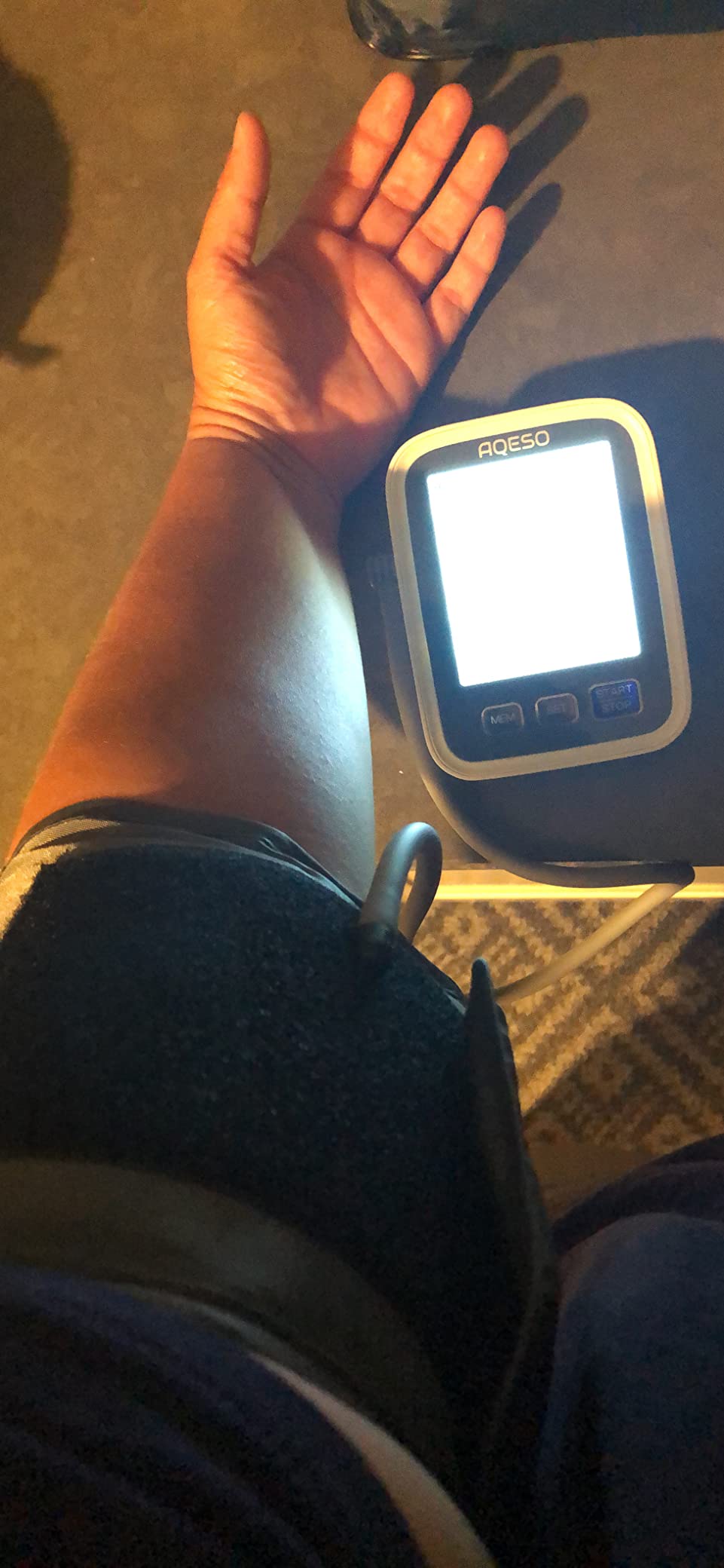 Blood Pressure Machine Upper Arm, 3 Size Cuffs, Small 7