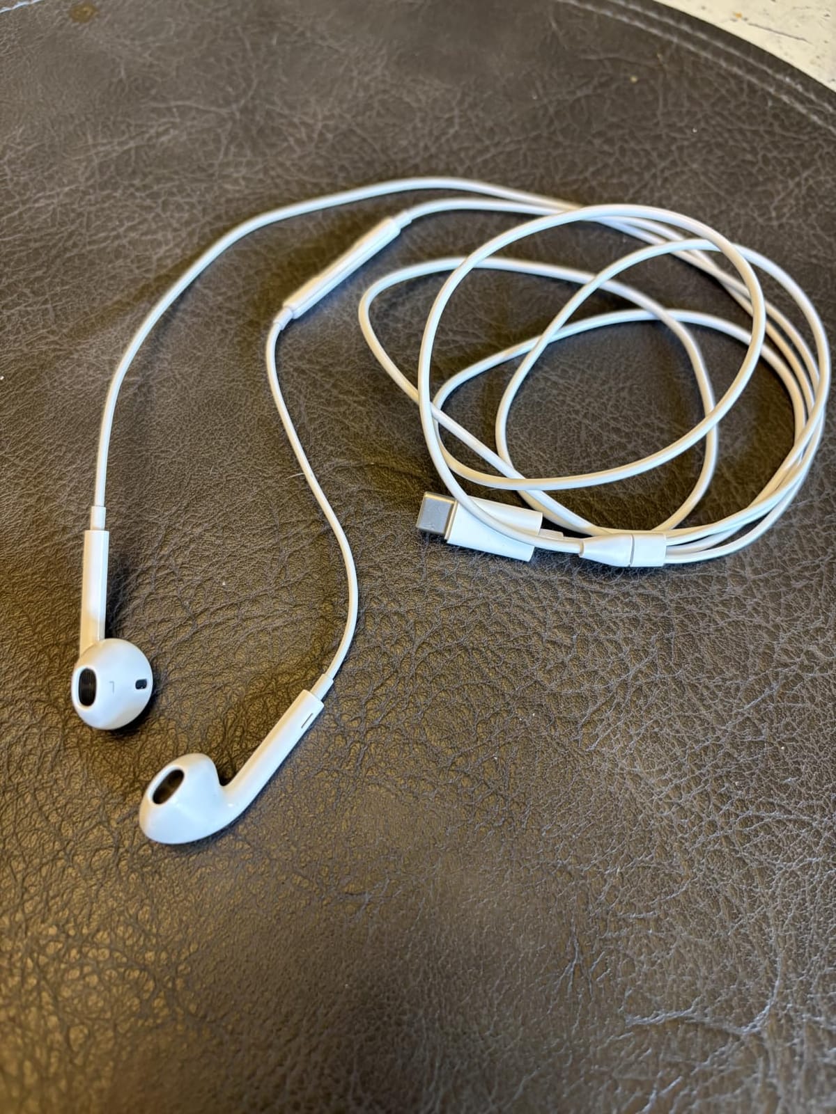 Apple EarPods Headphones with USB-C Plug, Wired Ear Buds with Built-in Remote to Control Music, Phone Calls, and Volume customer photo 2
