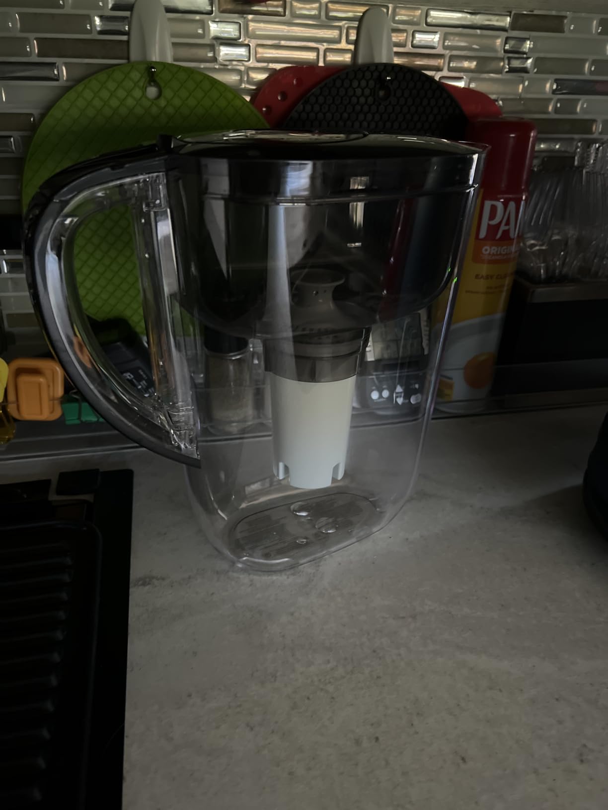 Brita Small 6 Cup Water Filter Pitcher, 1 BritaPlus Filter, Metro, Black customer photo 2