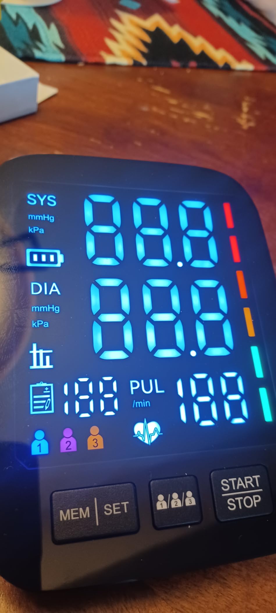 Blood Pressure Monitor for Home Use - 2 Size Cuffs (9