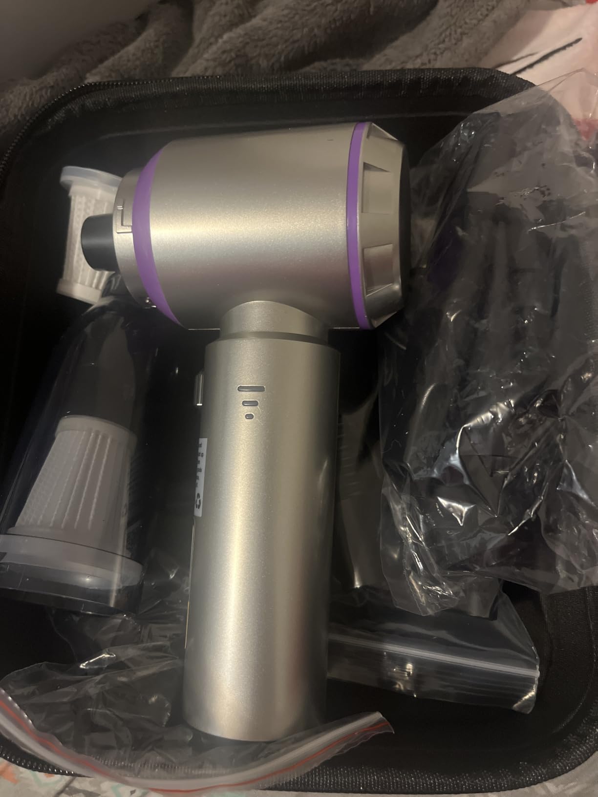 Vacuum/Air Duster 80,000RPM Super Power Mini Car Vacuum Cleaner customer photo 2