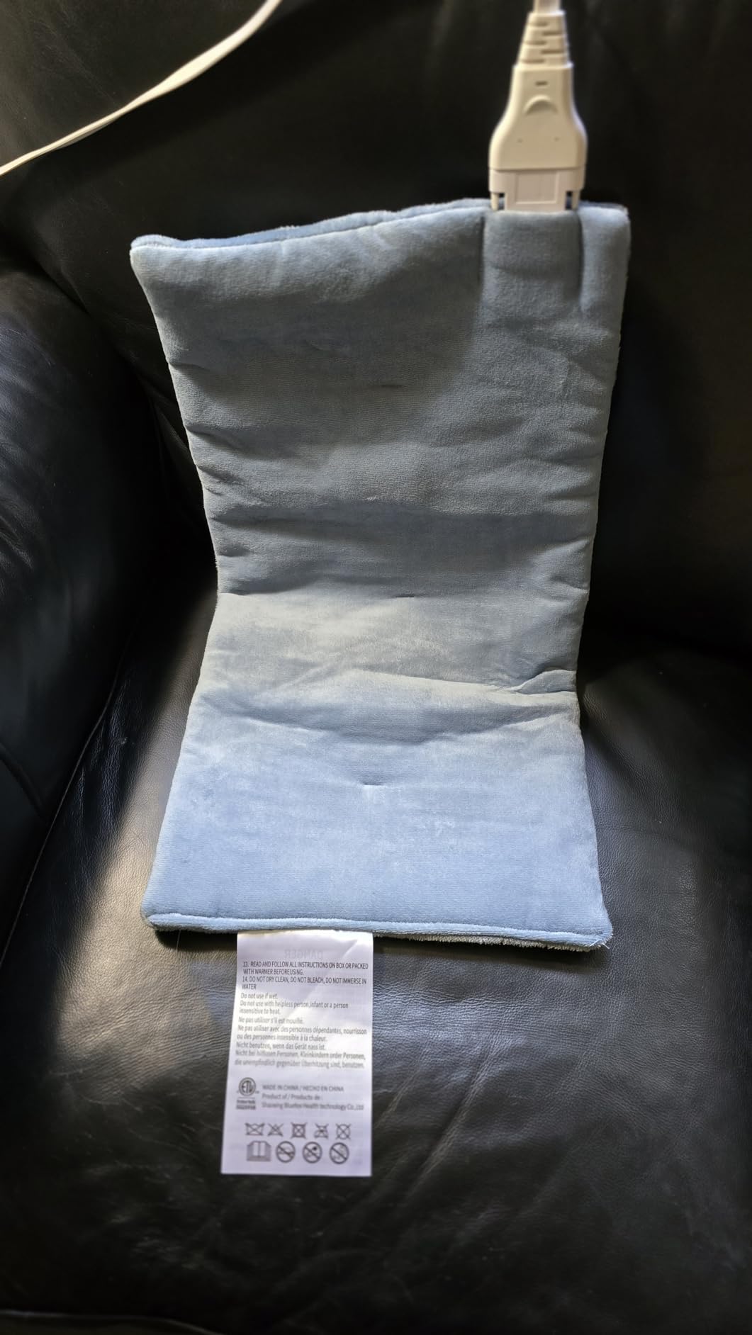 Far Infrared Weighted Heating Pad, Natural Jade, Vibrating Massaging customer photo 1