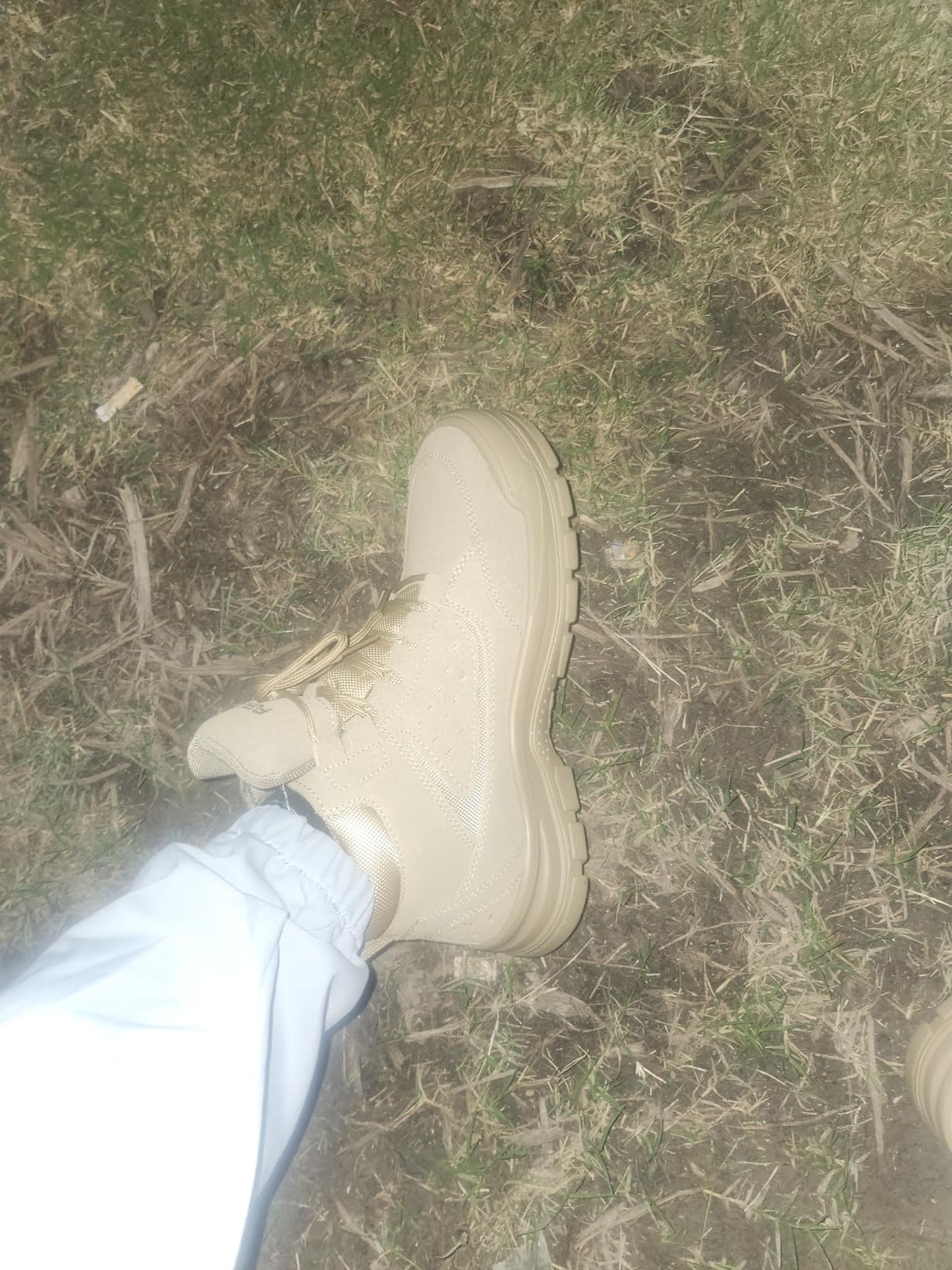 Furuian Steel Toe Boots for Men Women Lightweight Work Boots Pioneer Series customer photo 2
