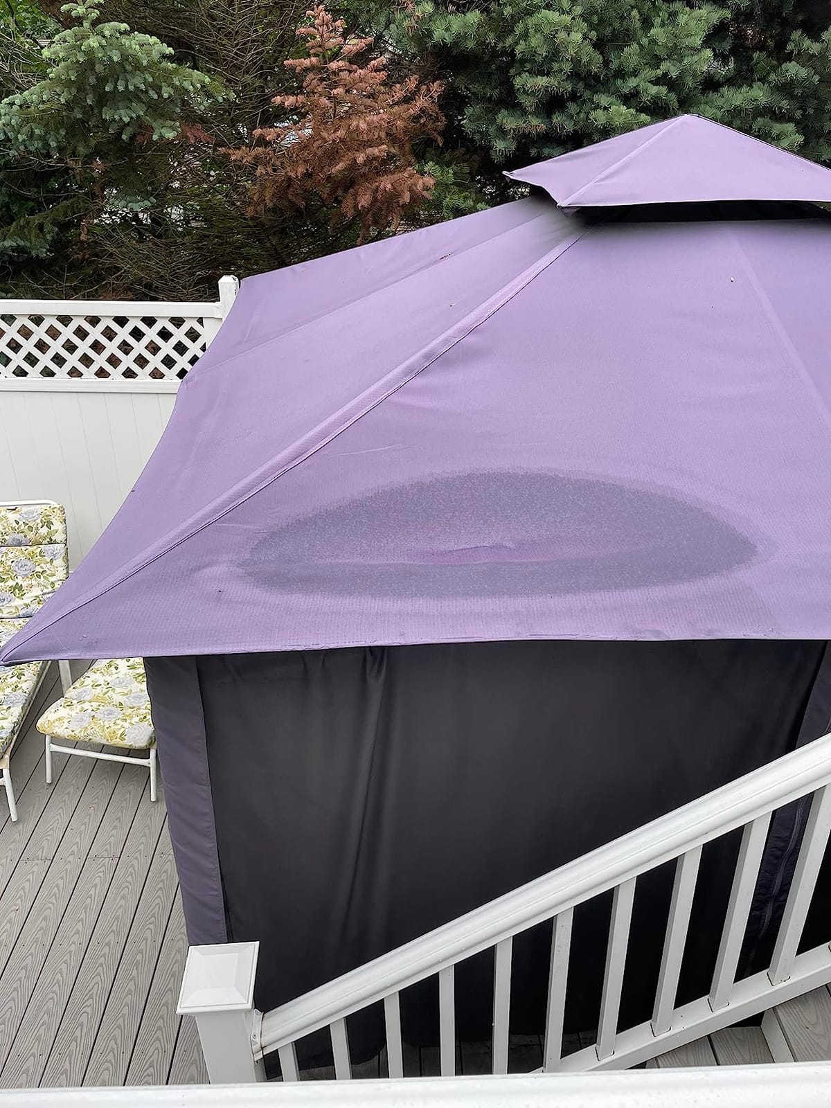 ABCCANOPY Gazebos for Patios 10x12 with Mosquito Netting, Khaki customer photo 2