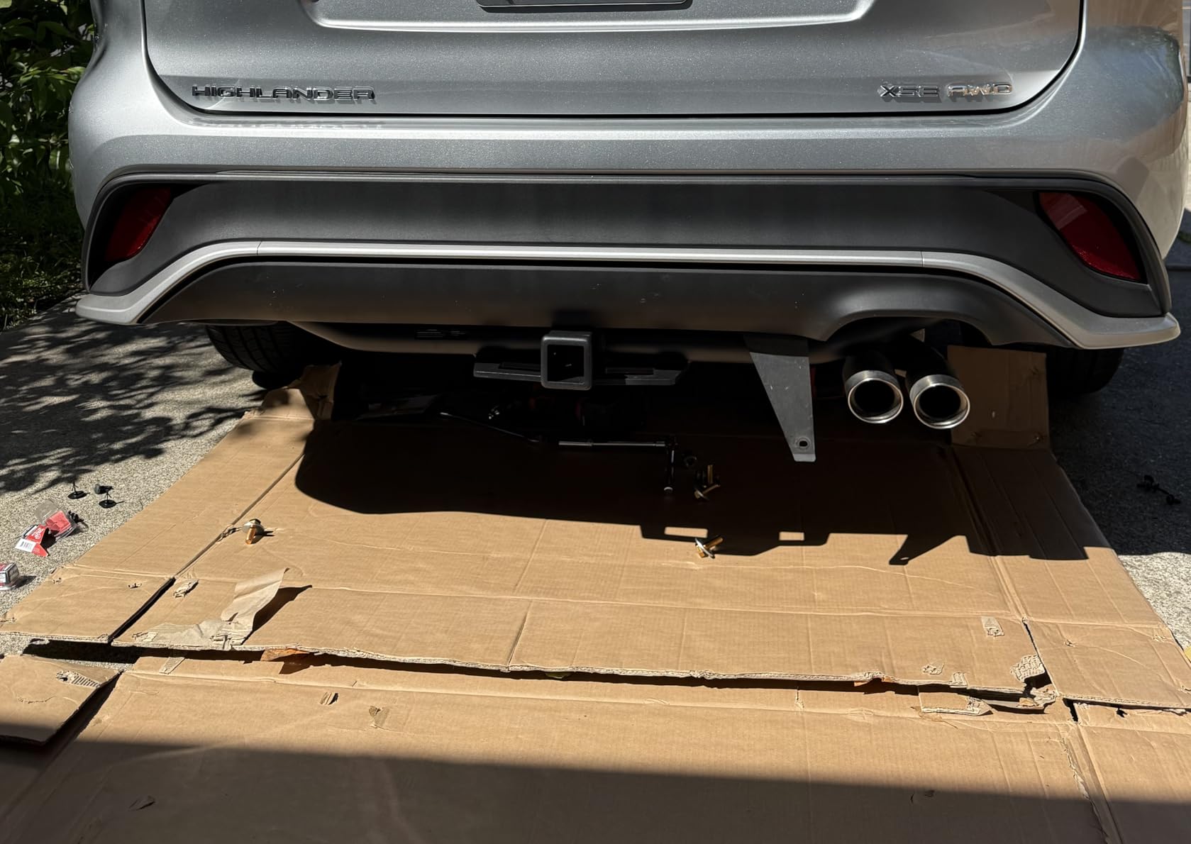 Nilight Trailer Hitch for Tesla Model Y 2020 2021 2022 2023 2024 2025 customer photo 1