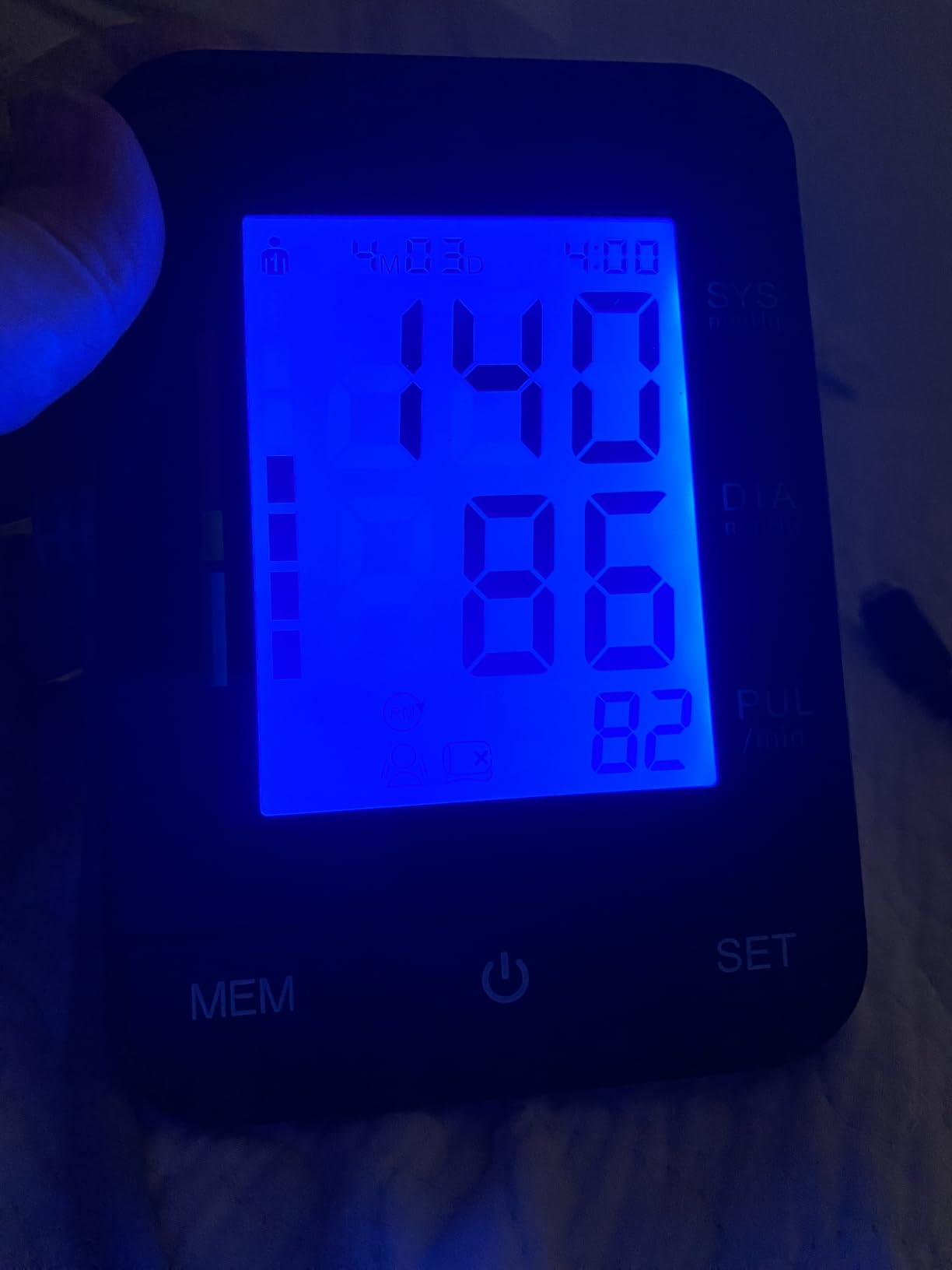 Automatic Upper Arm Blood Pressure Monitor for Home Use with 9-17&13-21 in customer photo 1