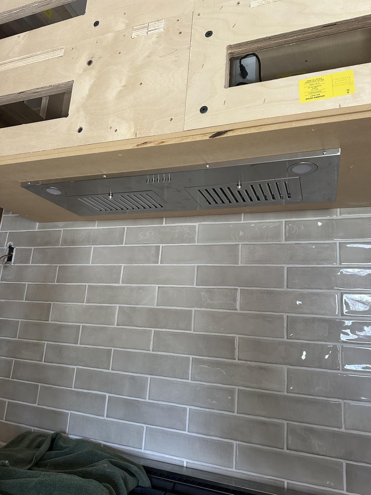 Range Hood Insert 36 inch, Stainless Steel Range Hood 700 CFM customer photo 1