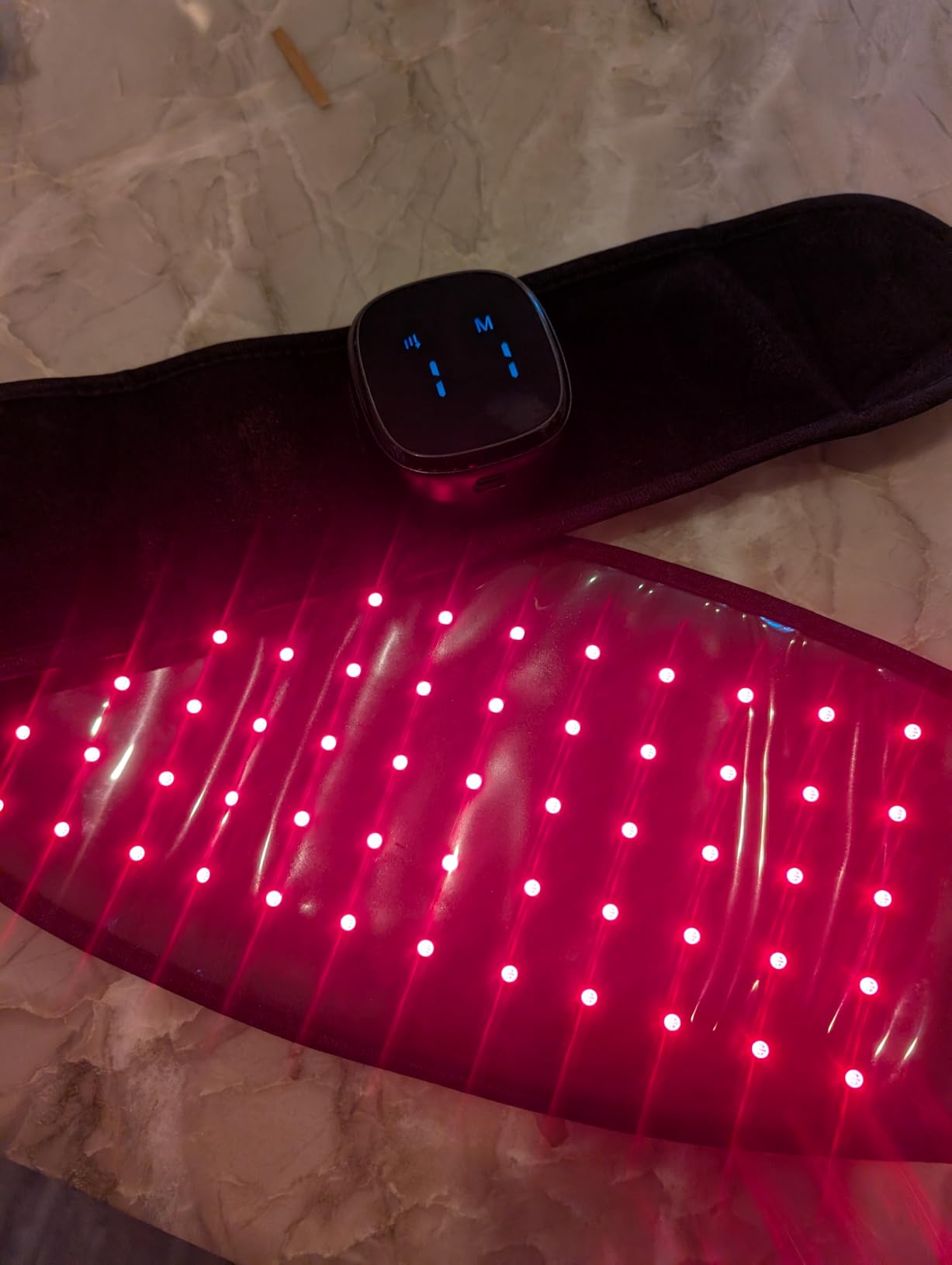Comfytemp 5000mAh Red Light Therapy Belt, Portable & Wireless, 13W customer photo 1