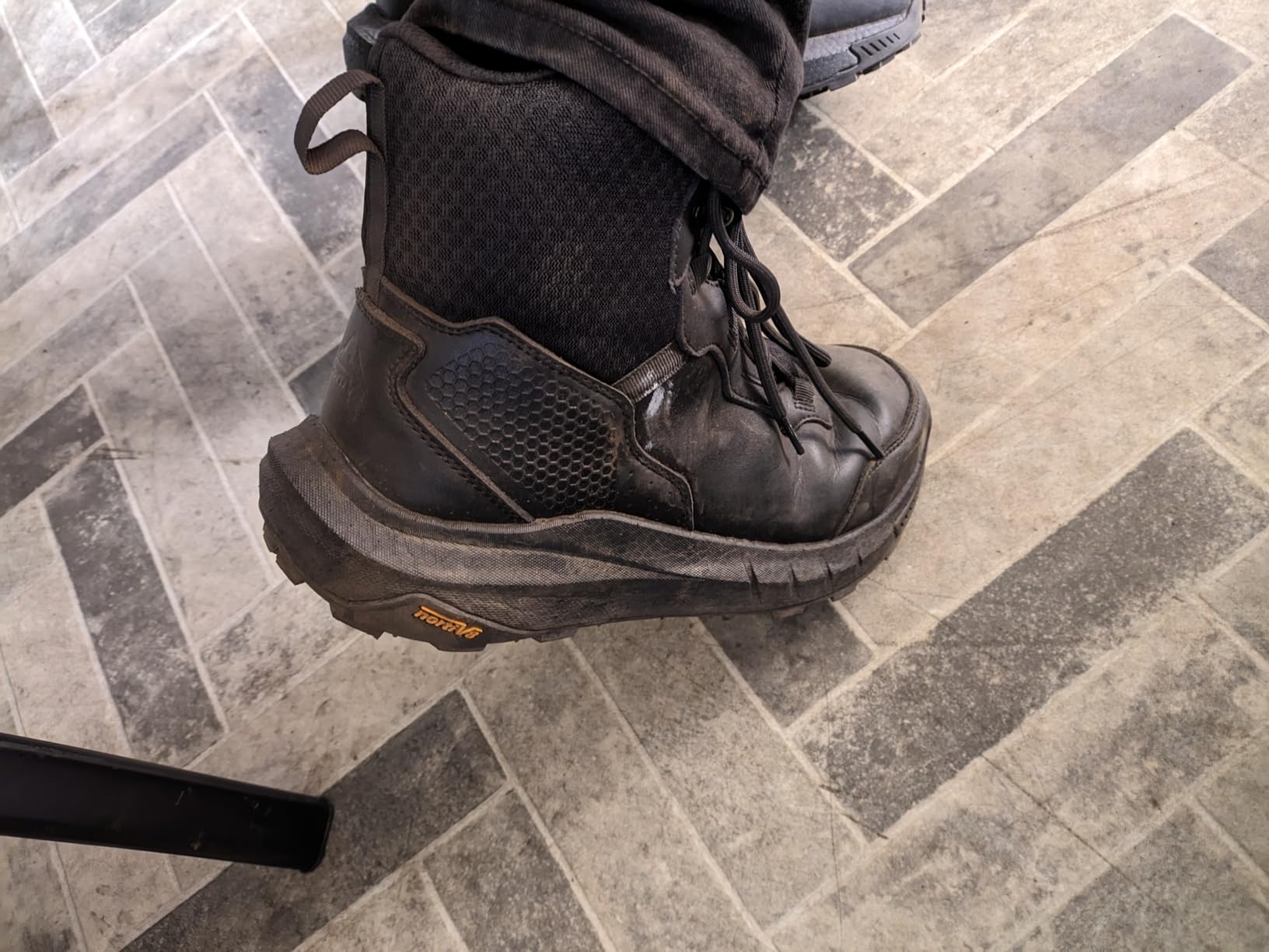 NORTIV 8 Men's Waterproof Tactical Work Boots Leather customer photo 2